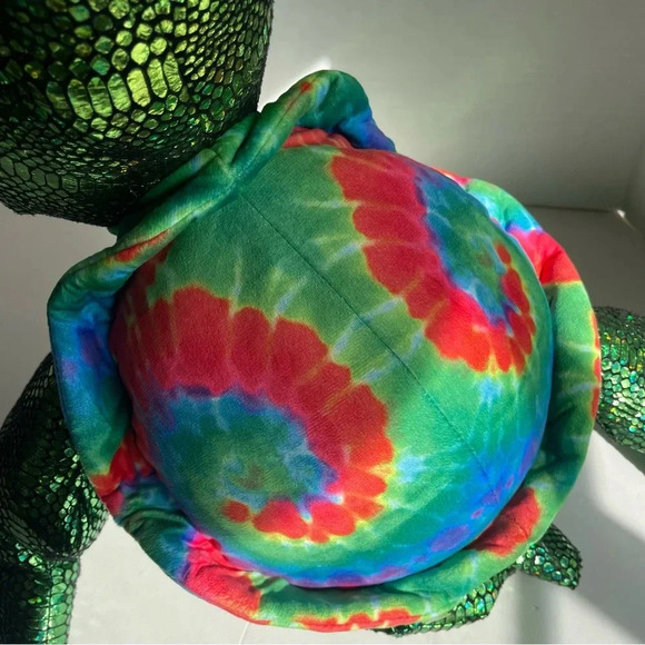 Caravan Soft Toys Tie Dye  Shell Turtle 22” - Picture 7 of 13